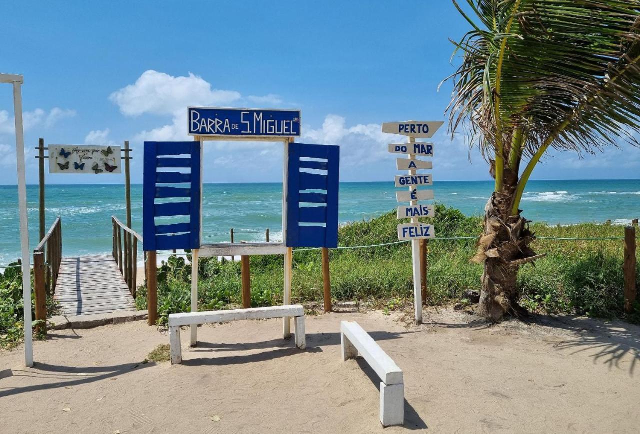 Areias Do Mar ! Confortavel E Com Ar Na Sala A315 Barra de São Miguel Kültér fotó